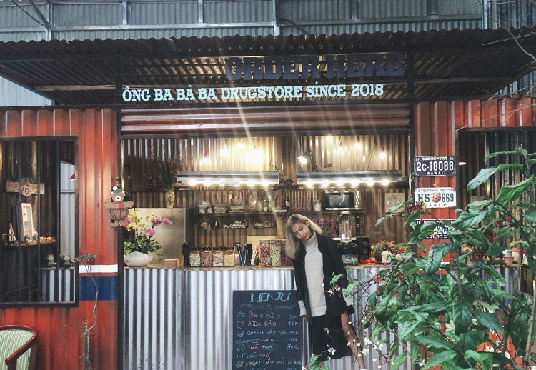 Quán cà phê Ông Ba Bà Ba Garden Quán cà phê Ông Ba Bà Ba Garden