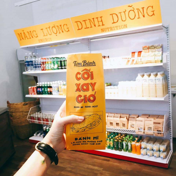 Bánh mì tiệm Cối Xay Gió rất ngon