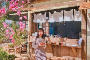 Quán cà phê Vườn Yên mang đặc trưng nổi bật của văn hóa Nhật tại Đà Lạt