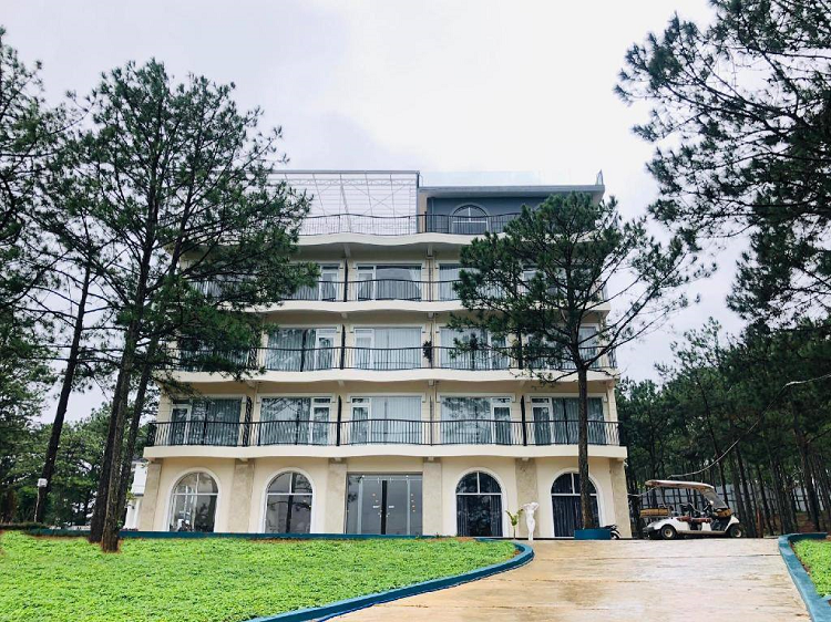 khách sạn gần hồ Tuyền Lâm