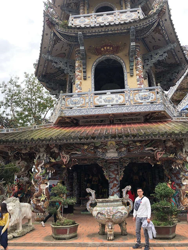 Không gian tĩnh lặng ở ngôi chùa cổ