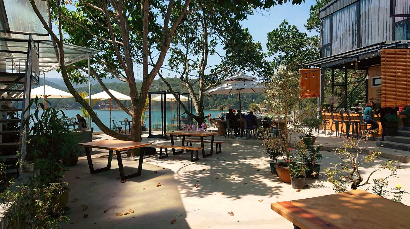 Khung cảnh The Seen House vô cùng đẹp