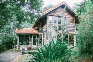 Le Bleu Homestay – Căn nhà gỗ bình yên, view cực xinh trong lòng thành phố