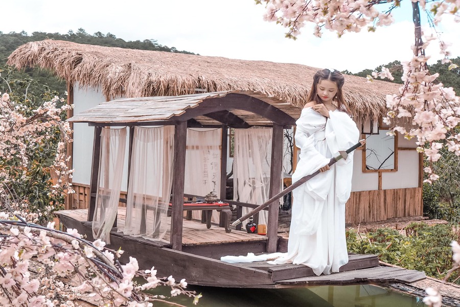 Đào Hoa Sơn Trang ĐÀ LẠT Đào Hoa Sơn Trang ĐÀ LẠT