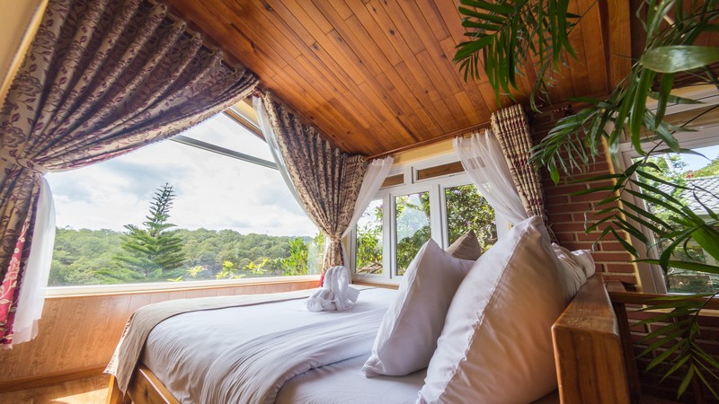 Hệ thống phòng nghỉ view rừng núi Hệ thống phòng nghỉ view rừng núi