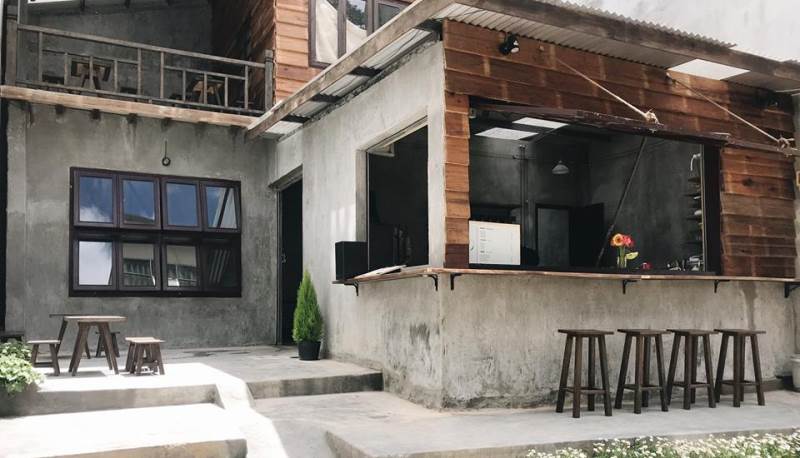 Thiết kế quán đơn giản quán cafe Tròn Quán Đà Lạt