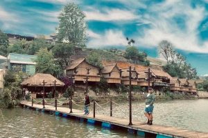 Câu cá – Thưởng thức ẩm thực Tây Nguyên tại An Sơn Hồ