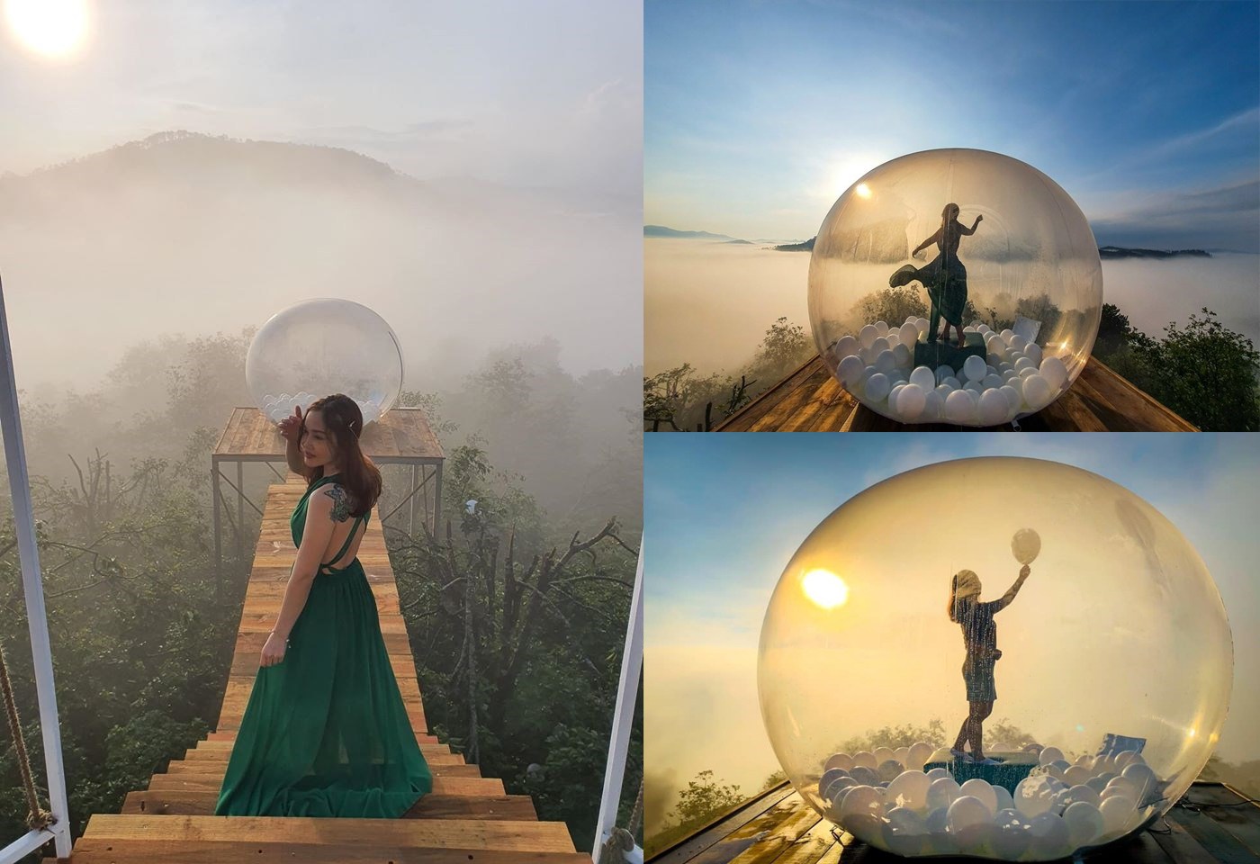 Ngôi nhà bong bóng siêu ảo Ngôi nhà bong bóng siêu ảo