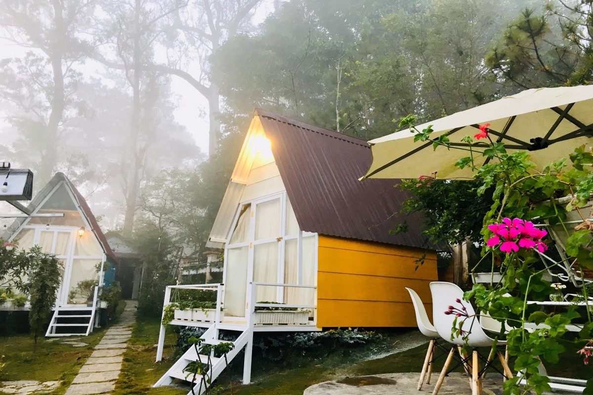 Bungalow nhà gỗ Bungalow nhà gỗ
