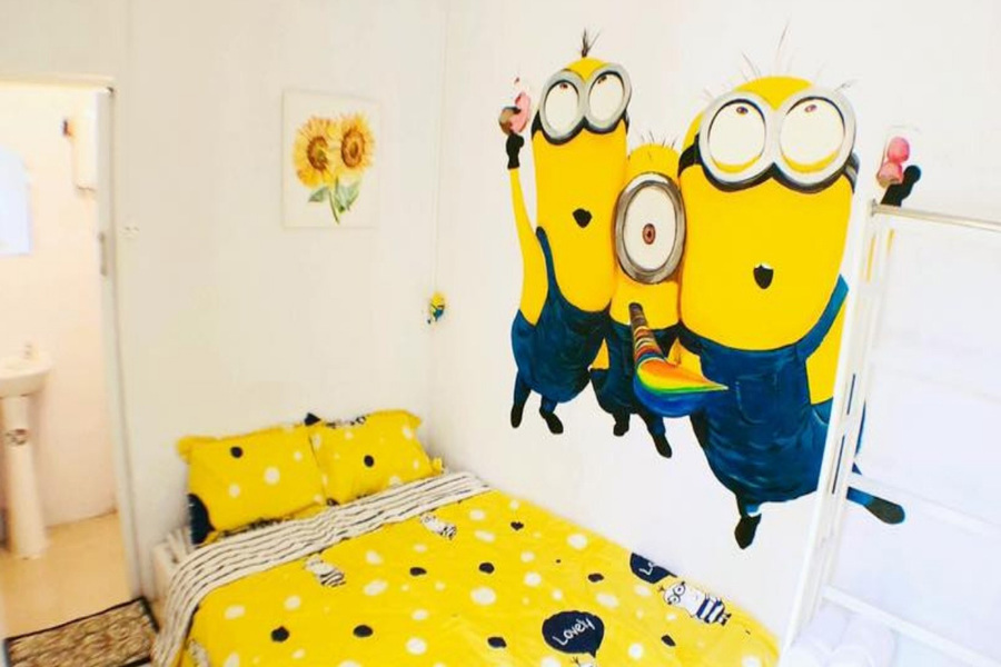 Phòng ấm cúng và sạch sẽ