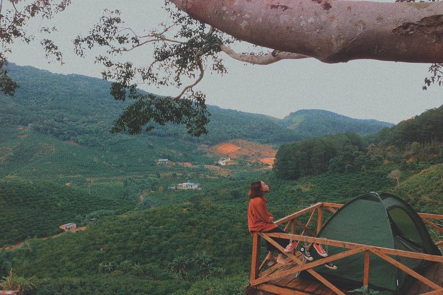 Phong cảnh ở Dran đẹp hữu tình