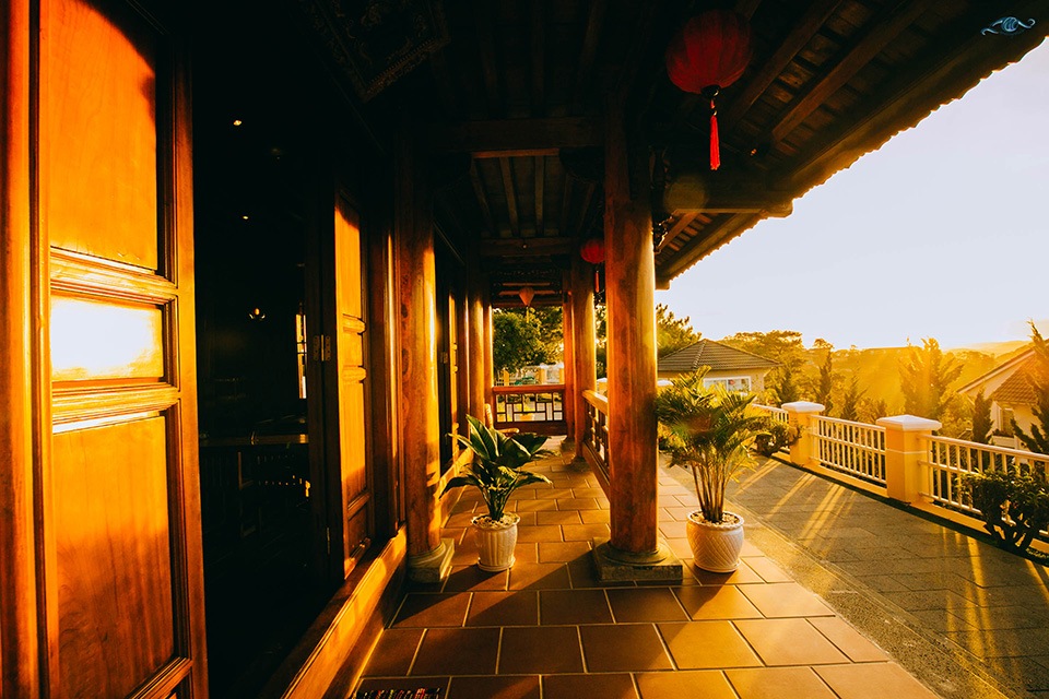 ngắm cảnh thành phố mơ màng