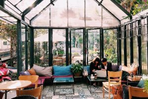 Quán cà phê ngập tràn sắc màu – Maybe Blue Coffee