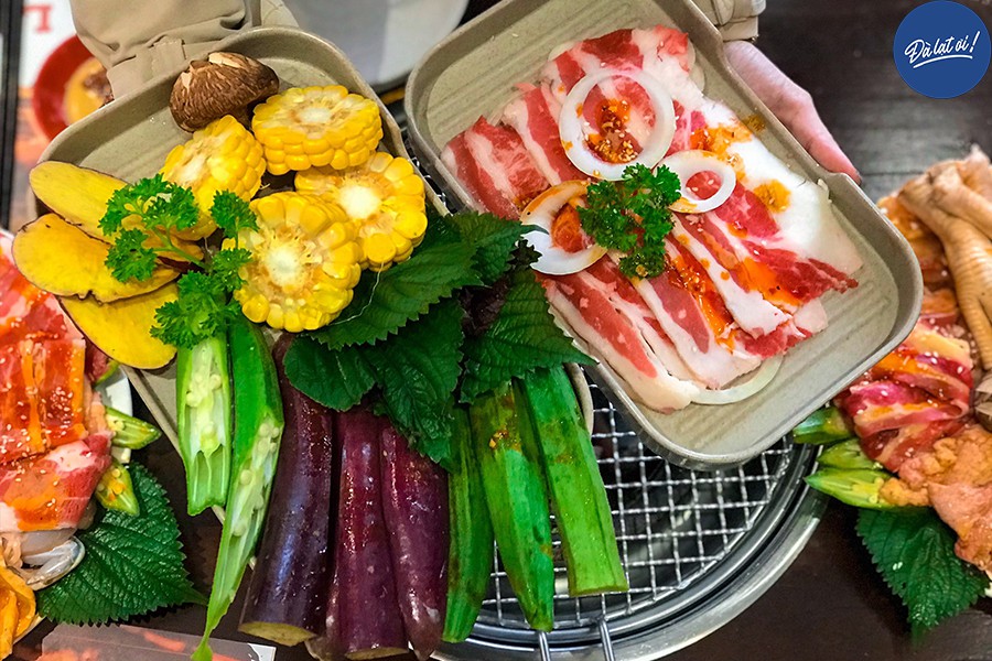 Nậm nướng dồi sụn Xàm