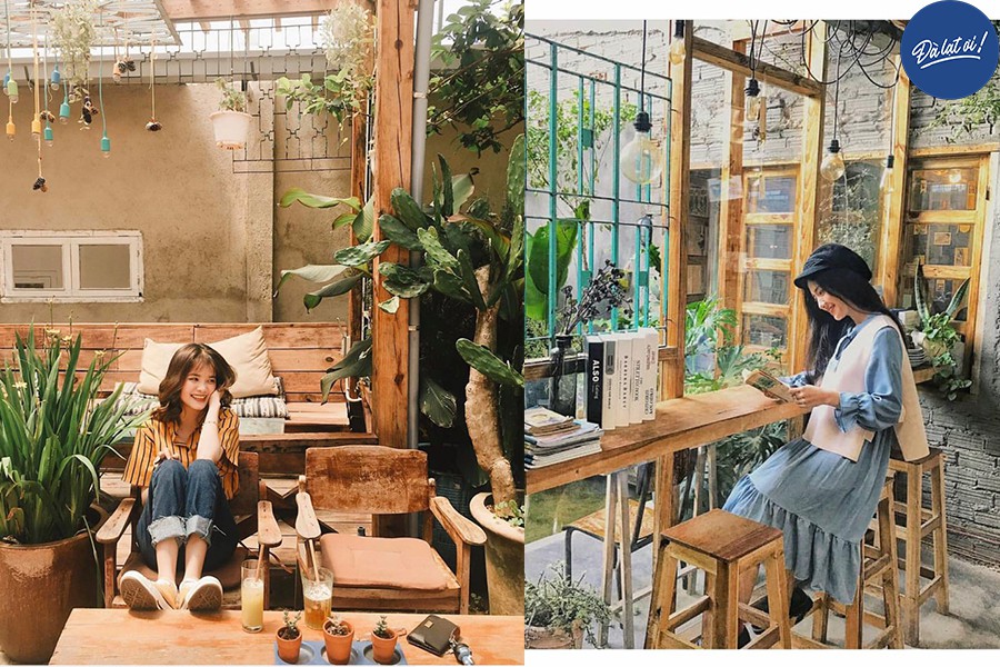 cafe vintage Đà Lạt