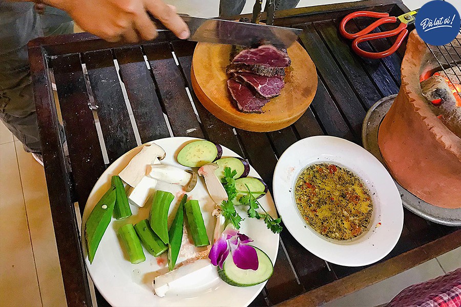 Các món ngon về bò tại Bò Lạc Lối
