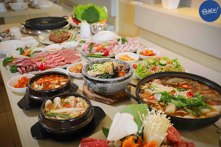 NHà hàng mang phong cách Hàn Quốc