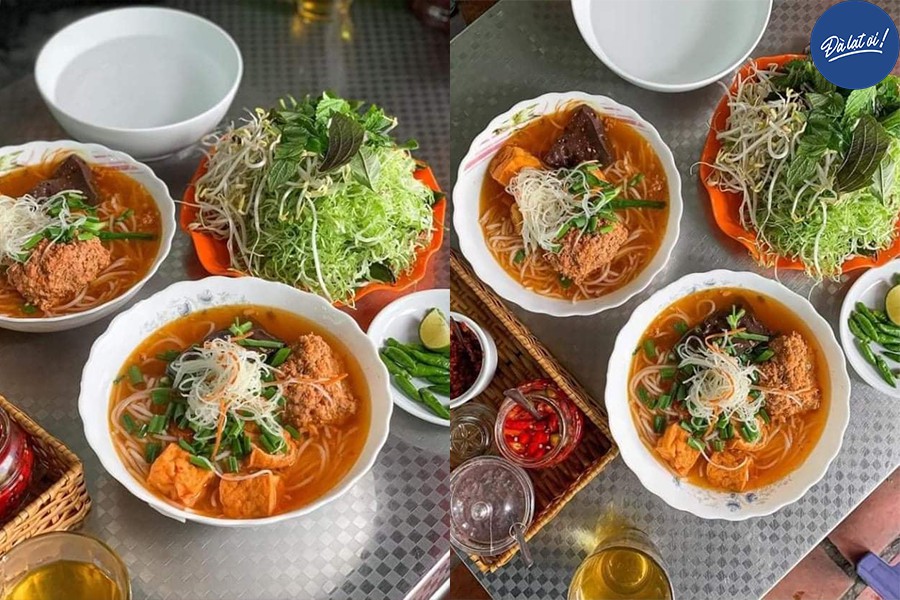 bún riêu Sơn Hùng