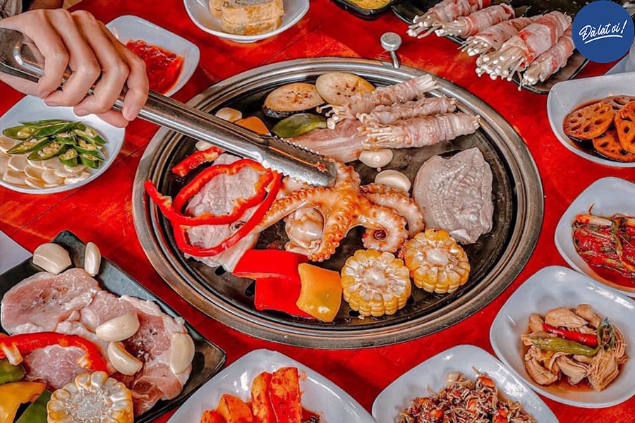 Các món nướng vừa nhìn đã khiến thực khách phải ứa nước miếng