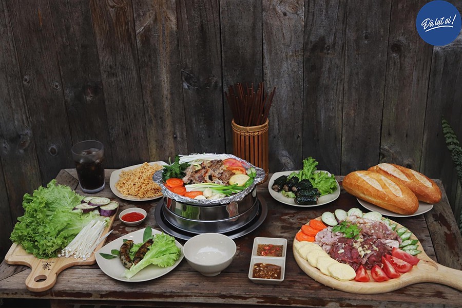 Menu đồ ăn đa dạng