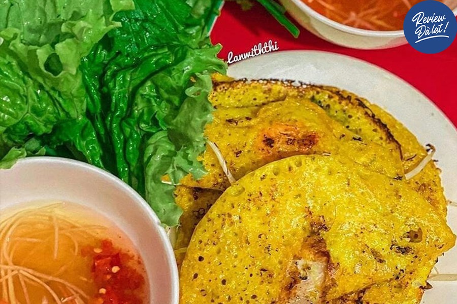 bánh xèo bé Ủ