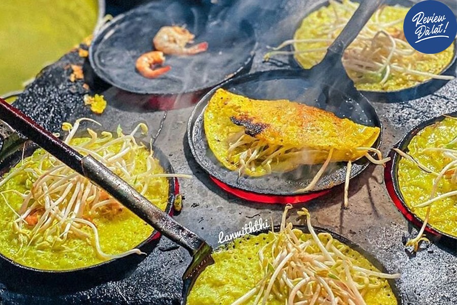 bánh xèo bé Ủ