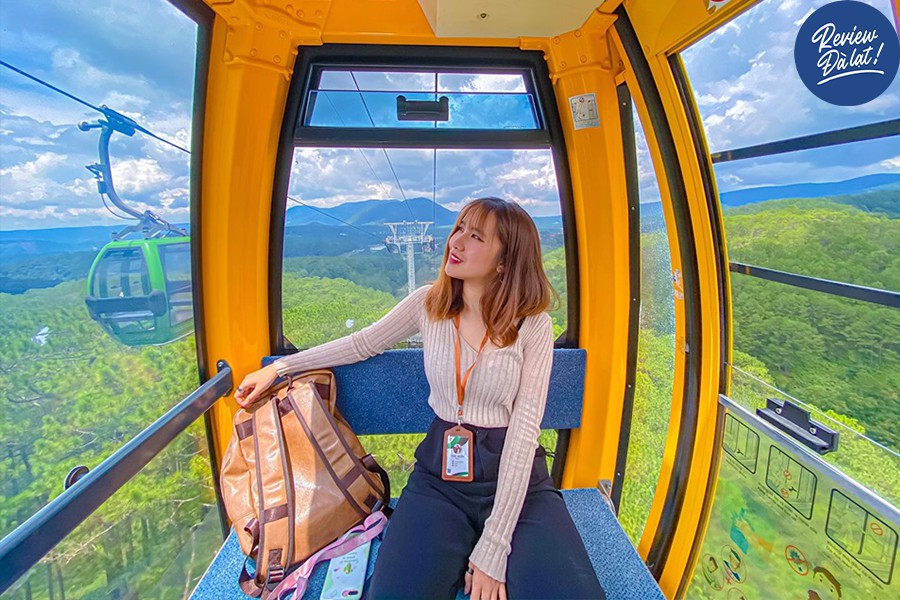 Đà Lạt khi nhìn từ cáp treo