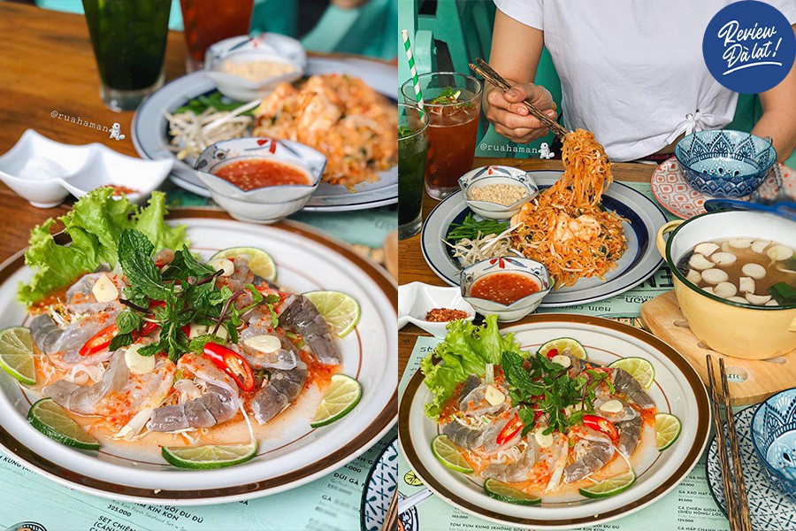 Menu đa dạng toàn món ngon