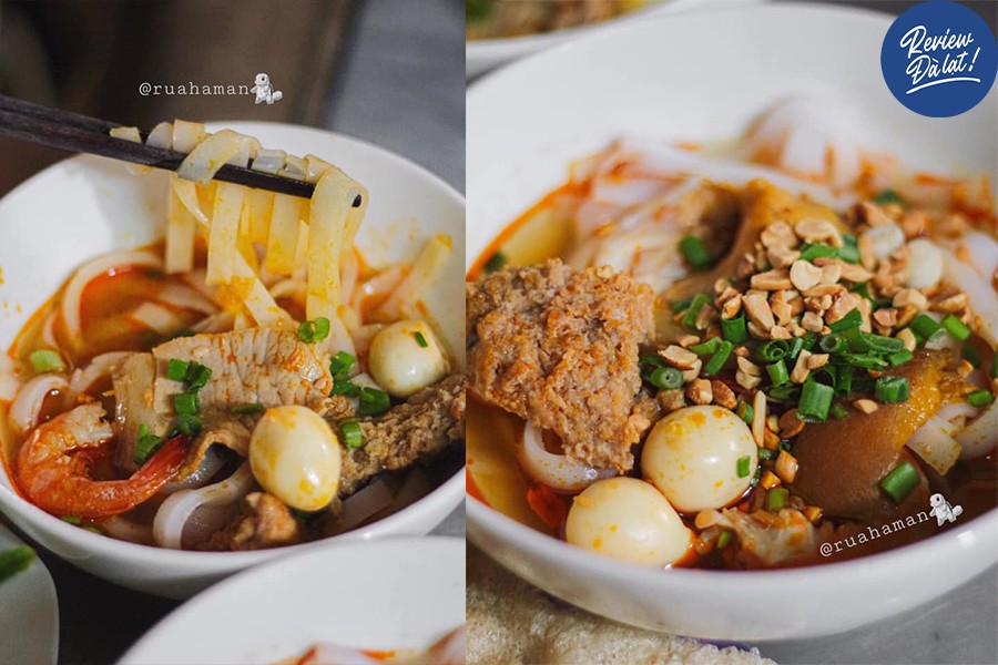 Món mì quảng ngon chảy nước miếng