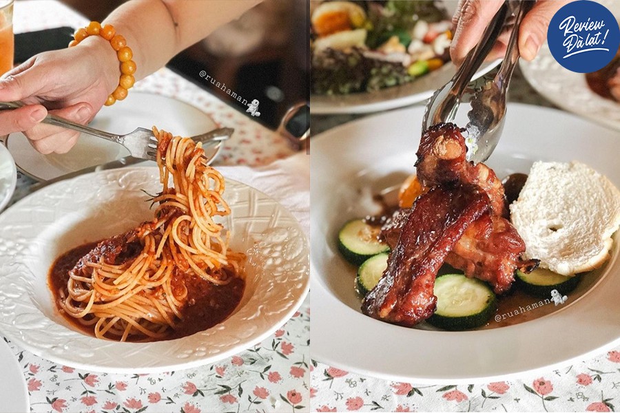 Menu toàn món Âu cực ngon