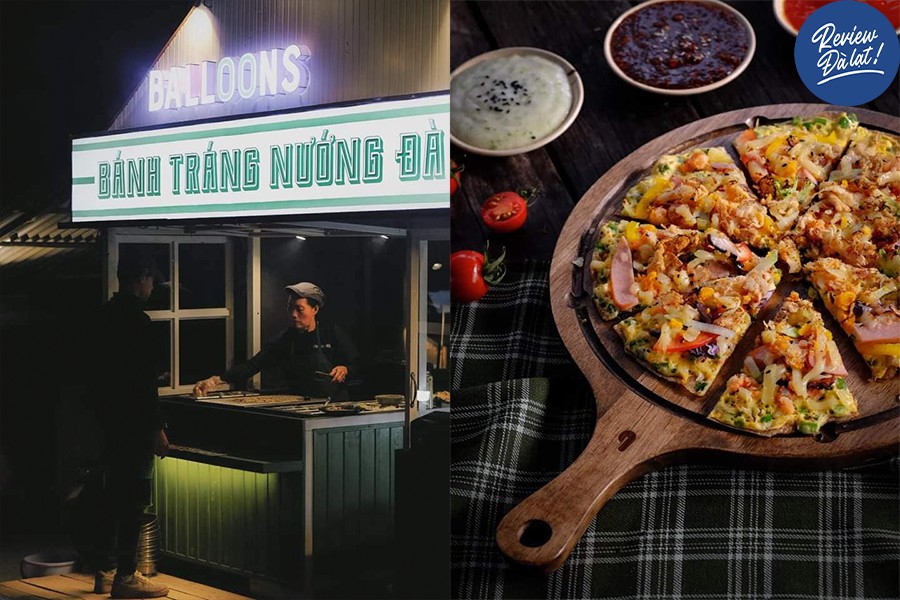 Tiệm bánh tráng độc lạ nhất tại Đà Lạt
