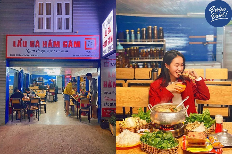 Quán tọa lạc ngay trung tâm