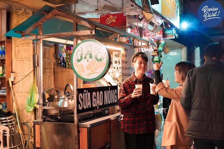 Sữa gạo "ủ ấm" trong tiết trời lành lạnh