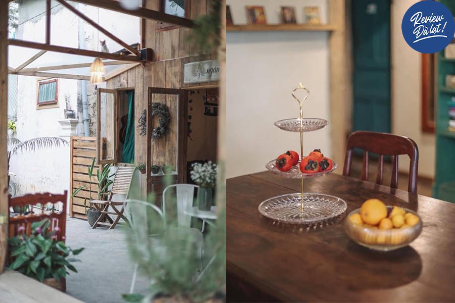 Không gian vintage ấm cúng