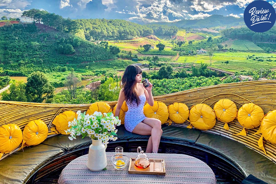 Không gian trong lành và bình yên