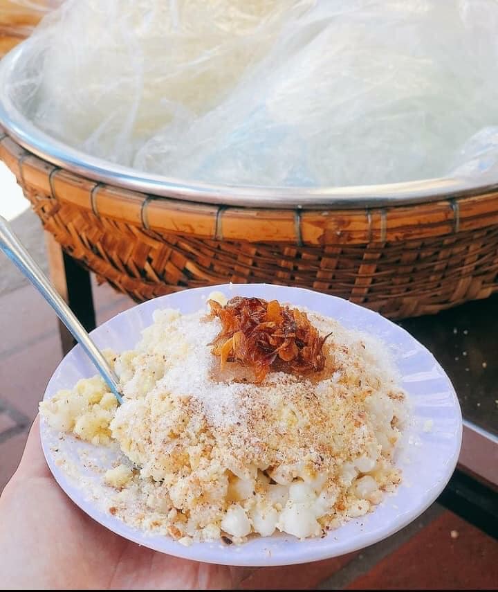 Xôi bắp trên đường Hoàng Diệu