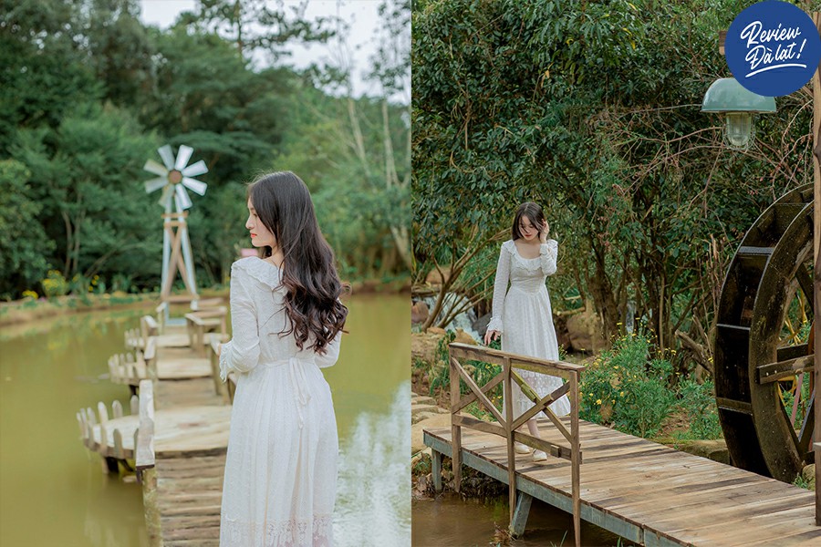 Không gian xinh xắn, trong lành