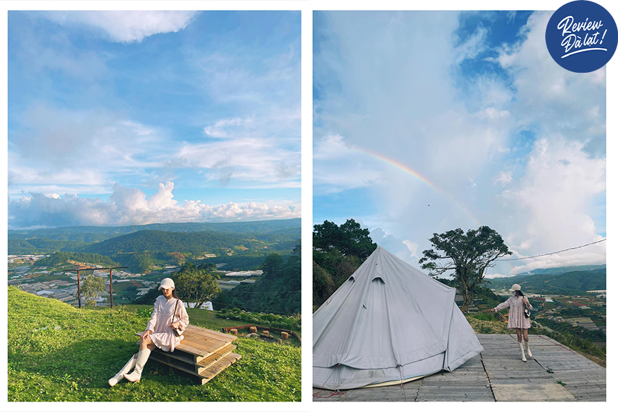 View ngắm cảnh đẹp mãn nhãn tại Thung Lũng Khói Xanh