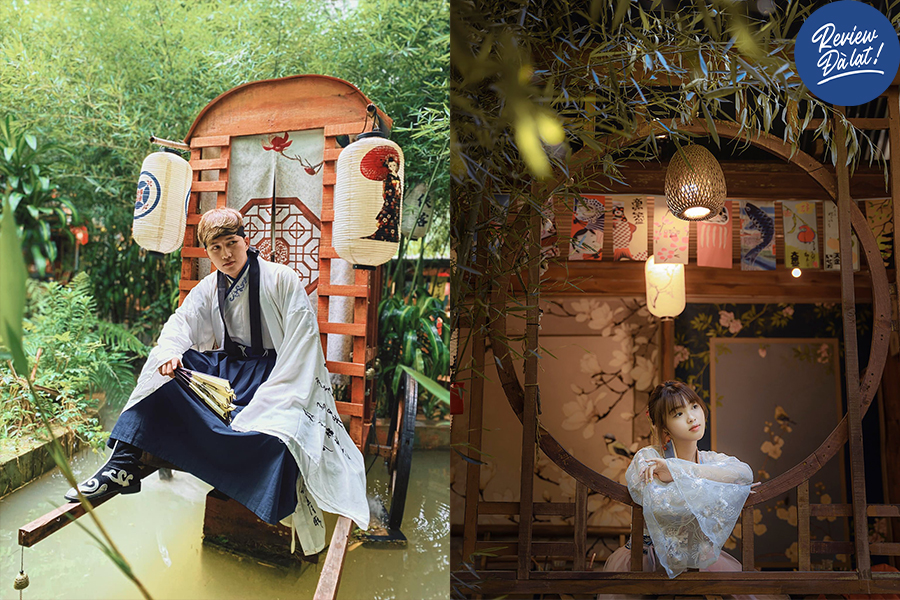 Phim trường có nhiều góc chụp xinh xắn