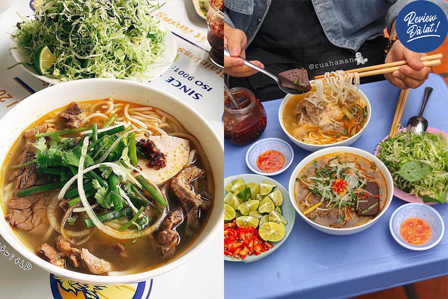 Bún bò Đà Lạt mang vị ngon rất riêng