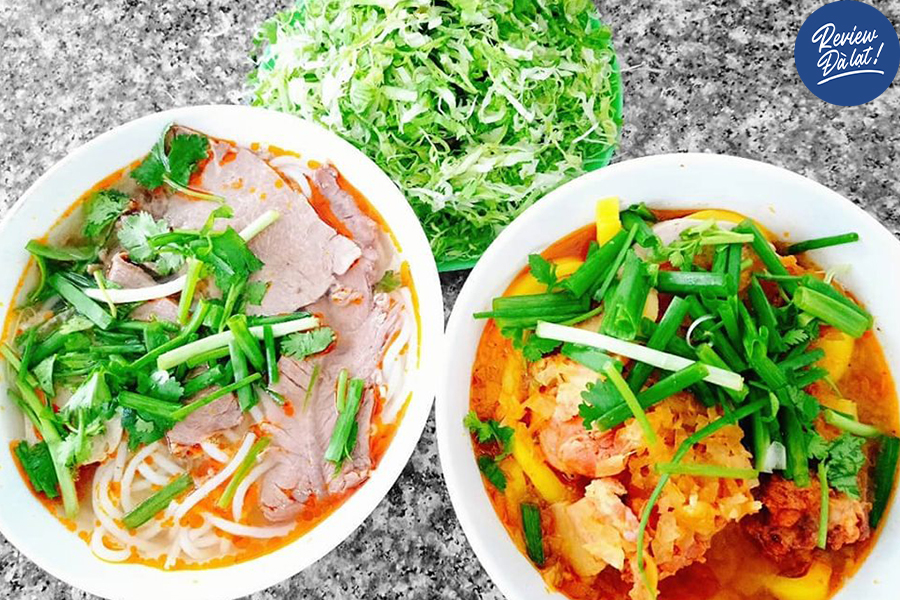 Bún bò Huế và mì Quảng - hai món ngon thương hiệu của làng ẩm thực phố núi