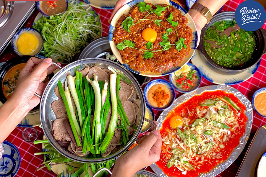 Menu đa dạng, nhiều món ngon