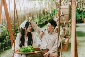 Hóa thân thành nông dân thứ thiệt tại Green Box Cafe