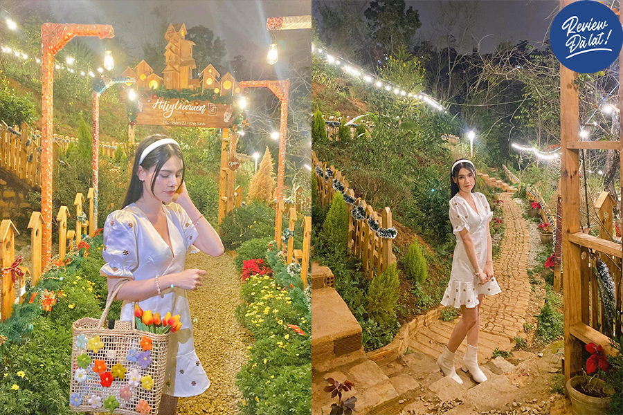 Hilly Garden ghi điểm bởi cách bài trí Châu Âu tỉ mỉ