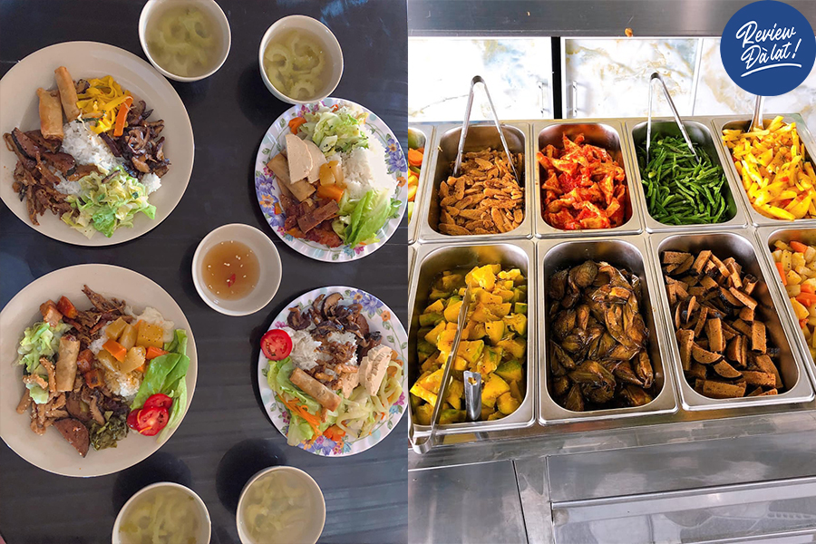 Buffet chay Hoan Hỉ