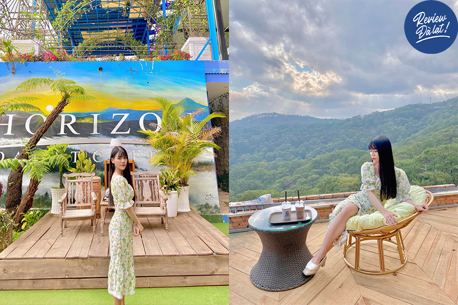 Horizon Coffee thu hút đông đảo du khách đến check-in rần rần