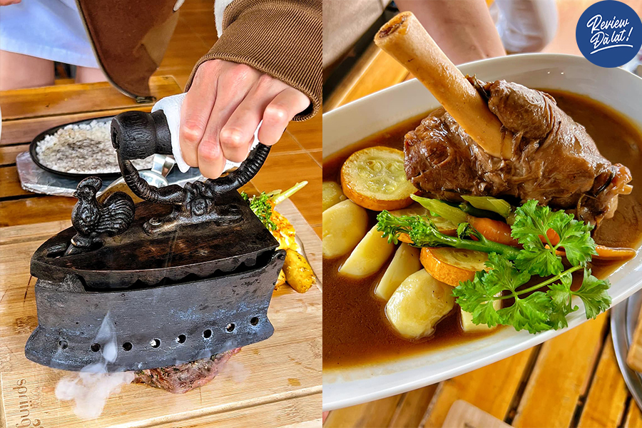 món bò nướng bàn ủi